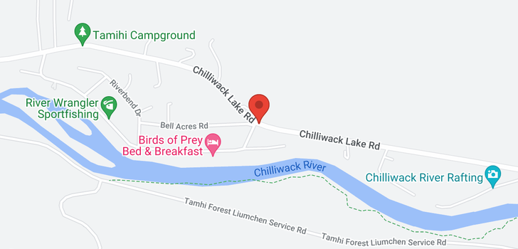 map of 49096 CHILLIWACK LAKE ROAD